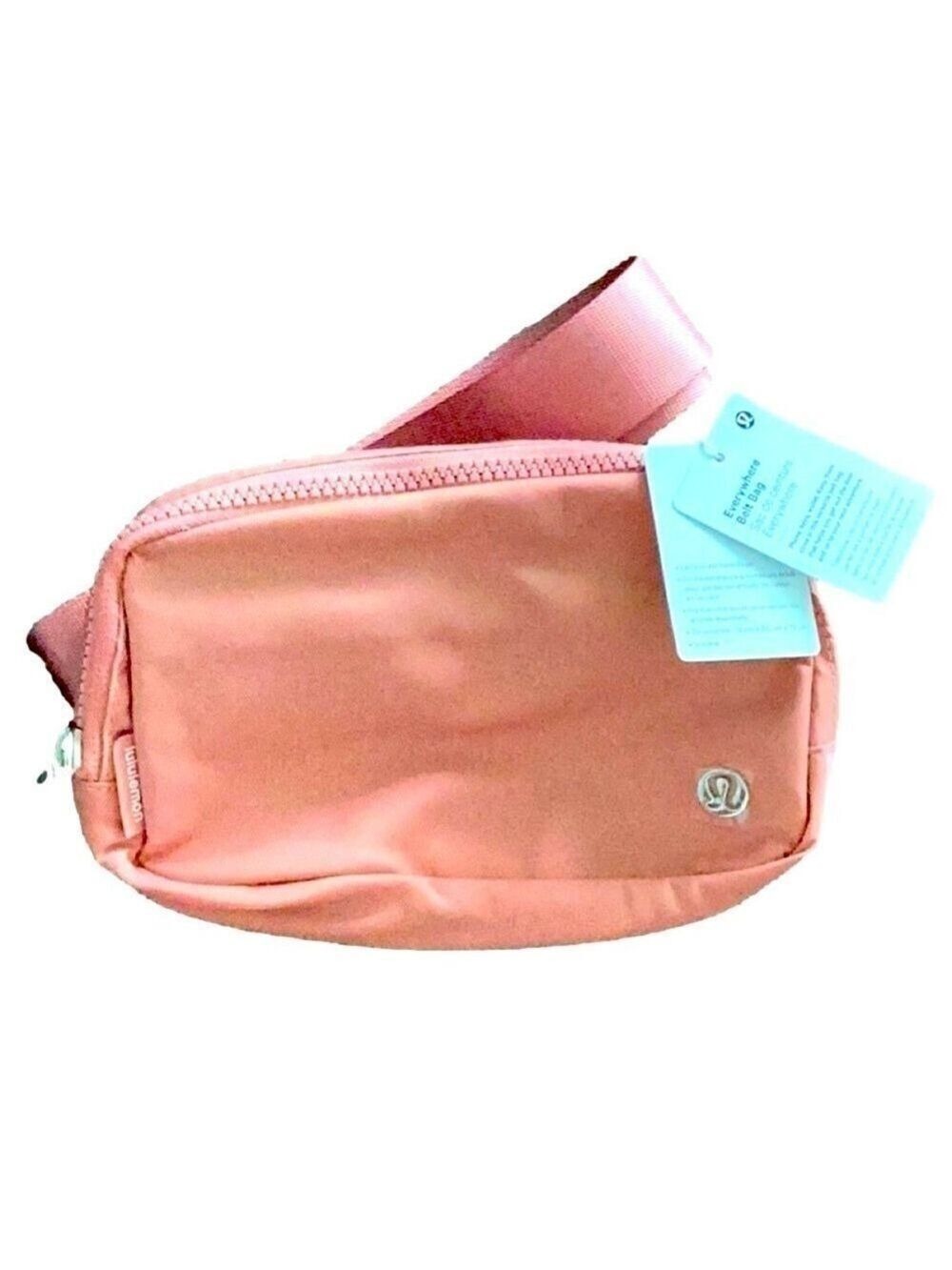 Lululemon Pastel Pink Belt Bag - Yoga & Travel fanny Waist pack EBB